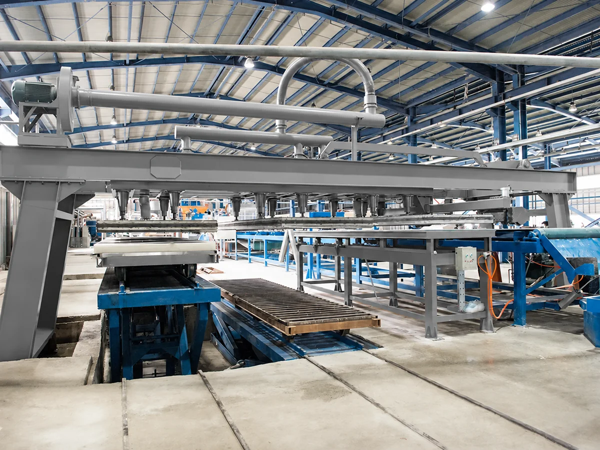 Calcium silicate board production line