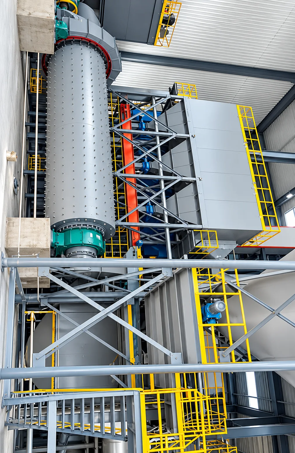 Gypsum powder processing equipment